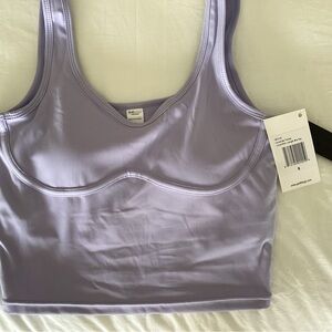 Goldhinge lined mid length bra top